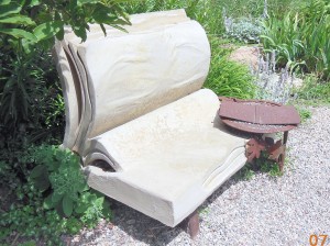 Phalen Poetry Park Book Bench