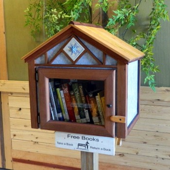 https://littlefreelibrary.org/shop/library/scandinavian_cottage/ Image used with permission from Little Free Library