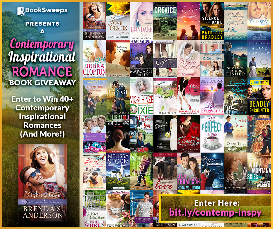 contemp-inspirational-romance-giveaway-anderson-brenda, romance giveaway