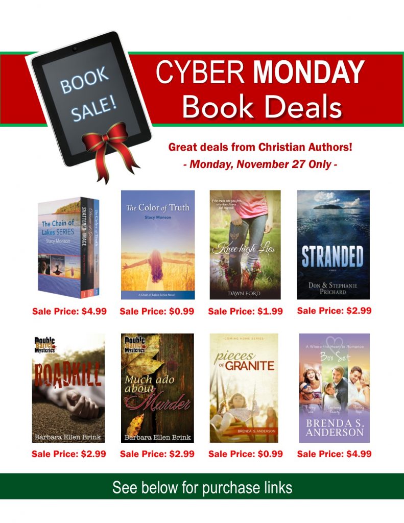 Cyber Monday Book Sale!