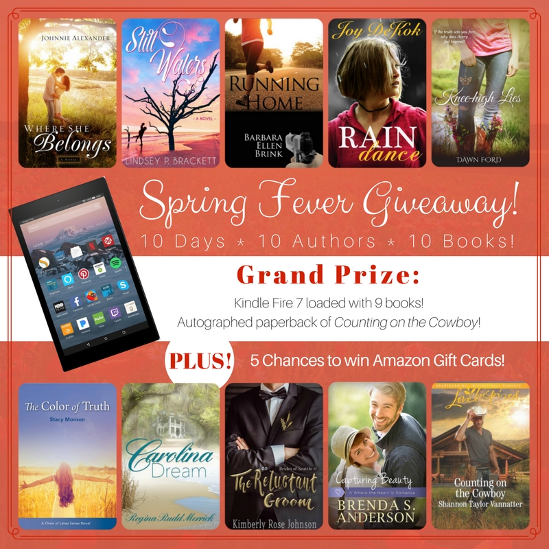 Spring Fever Giveaway Winners!