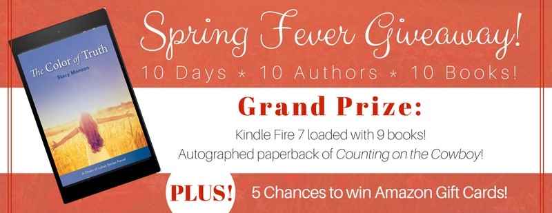 Spring Fever Giveaway - Day 9 with Stacy Monson